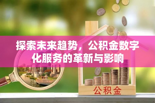 马龙探索未来趋势，公积金数字化服务的革新与影响