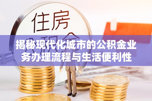 马龙揭秘现代化城市的公积金业务办理流程与生活便利性