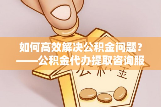 马龙如何高效解决公积金问题？——公积金代办提取咨询服务指南