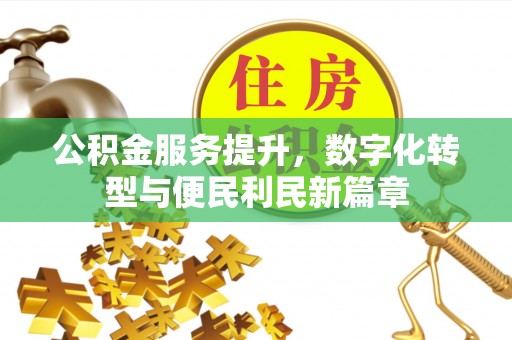 马龙公积金服务提升，数字化转型与便民利民新篇章