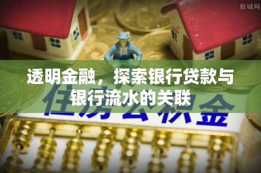 马龙透明金融，探索银行贷款与银行流水的关联